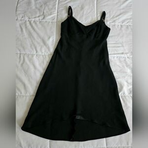 Evan Picone Black High Low Dress